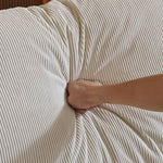 レッドオークとコーデュロイ使用の贅沢グースダウンソファー - 快適な座り心地を体験する hmyf-1276