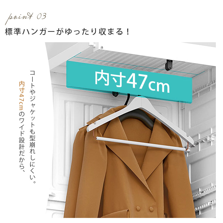 組立不要折りたたみ式大容量収納キャビネット 寝室用簡易ワードローブ hmyhz-5465