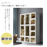 組立不要折りたたみ式大容量収納キャビネット 寝室用簡易ワードローブ hmyhz-5465