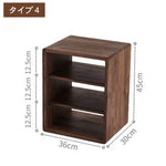 自由組み合わせ可能な木製扉付きフロア収納キャビネット 多段式で壁際やコーナーに最適 hxhcy-5437