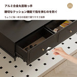 無垢材使用のスタイリッシュセンターテーブル - シンプルで機能的な収納付きリビング家具 hmz-4941