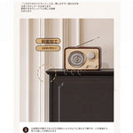 無垢材使用のシンプルモダンシューキャビネット|レトロスタイルで上質な黒色仕上げ|アメリカンミッドセンチュリーデザイン hmz-4943