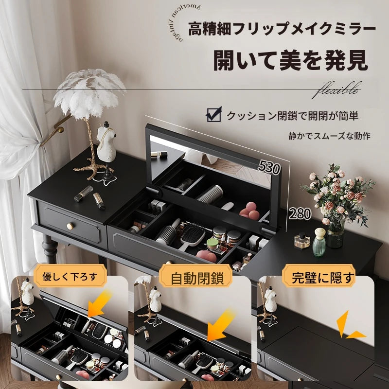 シックなデザインのキャビネット - 大容量収納・上質な素材使用の多機能家具 hmz-4946