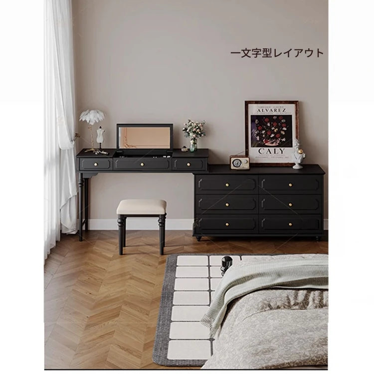 シックなデザインのキャビネット - 大容量収納・上質な素材使用の多機能家具 hmz-4946