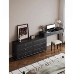 シックなデザインのキャビネット - 大容量収納・上質な素材使用の多機能家具 hmz-4946