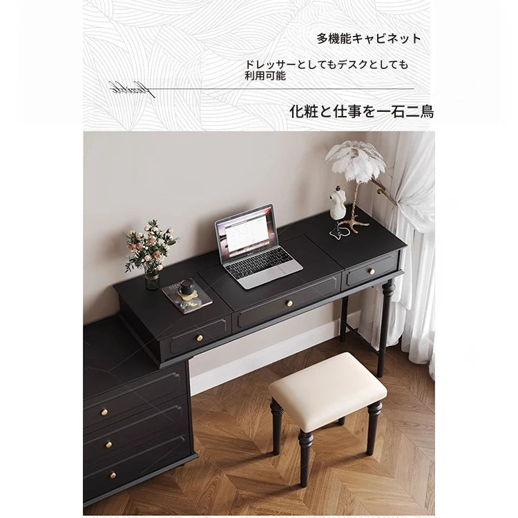 シックなデザインのキャビネット - 大容量収納・上質な素材使用の多機能家具 hmz-4946