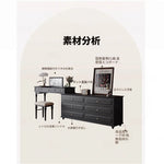 シックなデザインのキャビネット - 大容量収納・上質な素材使用の多機能家具 hmz-4946