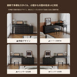 クラシックガラス化粧台 - エレガントなデザインでおしゃれな空間を演出!収納力抜群のドレッサー hmz-4947