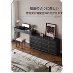 クラシックガラス化粧台 - エレガントなデザインでおしゃれな空間を演出!収納力抜群のドレッサー hmz-4947