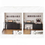 クラシックガラス化粧台 - エレガントなデザインでおしゃれな空間を演出!収納力抜群のドレッサー hmz-4947