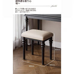 クラシックガラス化粧台 - エレガントなデザインでおしゃれな空間を演出!収納力抜群のドレッサー hmz-4947