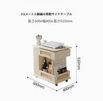 スタイリッシュで多機能なセンターテーブル - おしゃれな収納付き、リビングやオフィスに最適! hmz-4952