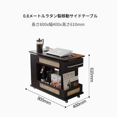 スタイリッシュで多機能なセンターテーブル - おしゃれな収納付き、リビングやオフィスに最適! hmz-4952