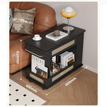 スタイリッシュで多機能なセンターテーブル - おしゃれな収納付き、リビングやオフィスに最適! hmz-4952