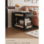 スタイリッシュで多機能なセンターテーブル - おしゃれな収納付き、リビングやオフィスに最適! hmz-4952