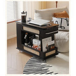 スタイリッシュで多機能なセンターテーブル - おしゃれな収納付き、リビングやオフィスに最適! hmz-4952