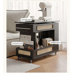 スタイリッシュで多機能なセンターテーブル - おしゃれな収納付き、リビングやオフィスに最適! hmz-4952