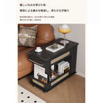 スタイリッシュで多機能なセンターテーブル - おしゃれな収納付き、リビングやオフィスに最適! hmz-4952