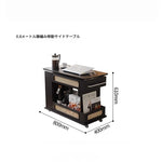 スタイリッシュで多機能なセンターテーブル - おしゃれな収納付き、リビングやオフィスに最適! hmz-4952