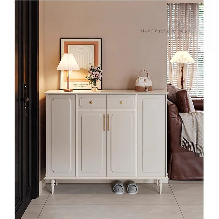 シックなデザインのブラックキャビネット - 高級感あふれる収納家具でお部屋をスタイリッシュに演出! hmz-4955