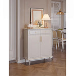 シックなデザインのブラックキャビネット - 高級感あふれる収納家具でお部屋をスタイリッシュに演出! hmz-4955