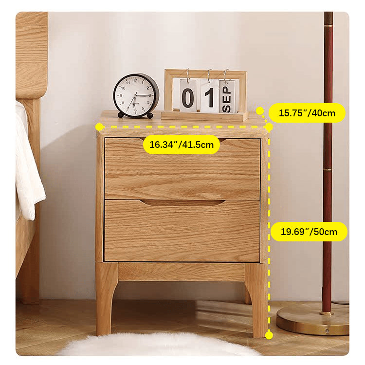 【新発売】高級オーク製ナイトテーブル|上質なデザインと耐久性 hmzj-799