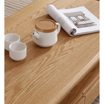 ナチュラルオーク製センターテーブル|シンプルで上質なリビング家具 hmzj-801