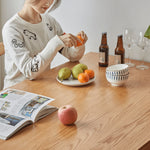 レッドオーク製 テーブル|高級感漂うデザインと耐久性 hmzj-805