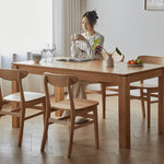 レッドオーク製 テーブル|高級感漂うデザインと耐久性 hmzj-805