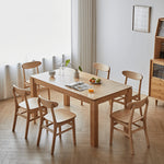 レッドオーク製 テーブル|高級感漂うデザインと耐久性 hmzj-805