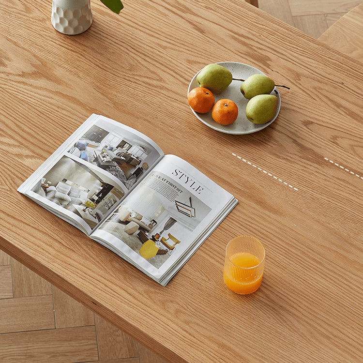 レッドオーク製 テーブル|高級感漂うデザインと耐久性 hmzj-805