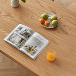 レッドオーク製 テーブル|高級感漂うデザインと耐久性 hmzj-805