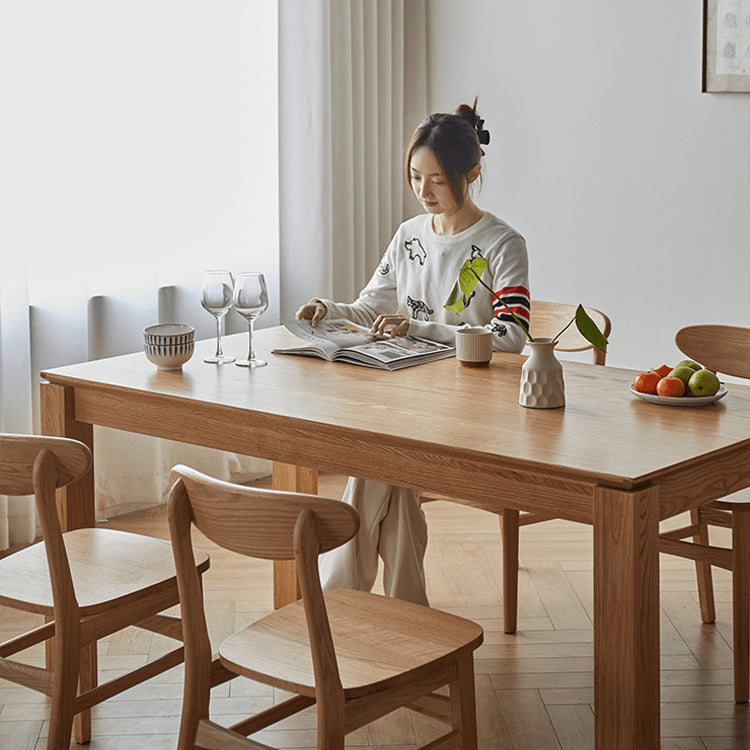 レッドオーク製 テーブル|高級感漂うデザインと耐久性 hmzj-805