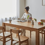 レッドオーク製 テーブル|高級感漂うデザインと耐久性 hmzj-805