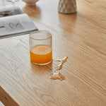 レッドオーク製 テーブル|高級感漂うデザインと耐久性 hmzj-805