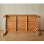 レッドオーク製 テーブル|高級感漂うデザインと耐久性 hmzj-805