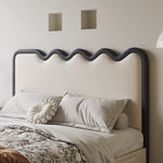 【高級感×安らぎ】天然パイン&本革×合成皮革使用の多層板ベッド hmzsh-1544