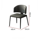 モダンデザイン合皮チェア|快適な座り心地とお洒落なインテリアに最適|ダイニング・オフィス用にもおすすめ! hny-5231