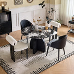 モダン大理石テーブル - スタイリッシュな多層板デザインでお部屋を格上げ! hny-5238