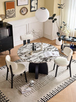 モダン大理石テーブル - スタイリッシュな多層板デザインでお部屋を格上げ! hny-5238