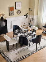 モダン大理石テーブル - スタイリッシュな多層板デザインでお部屋を格上げ! hny-5238