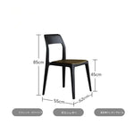 チェア ブラウン ブラック アッシュ材 合皮 hqm-3227