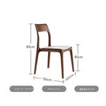 チェア ブラウン ブラック アッシュ材 合皮 hqm-3227