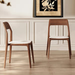 チェア ブラウン ブラック アッシュ材 合皮 hqm-3227