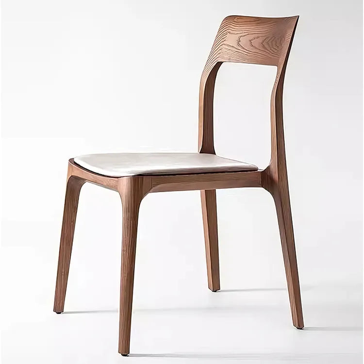 チェア ブラウン ブラック アッシュ材 合皮 hqm-3227