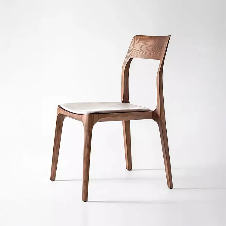 チェア ブラウン ブラック アッシュ材 合皮 hqm-3227