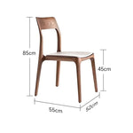 チェア ブラウン ブラック アッシュ材 合皮 hqm-3227