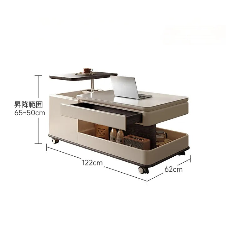 センターテーブル ブラウン ブラック セラミック 中密度繊維板 hqm-3228