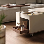 センターテーブル ブラウン ブラック セラミック 中密度繊維板 hqm-3228