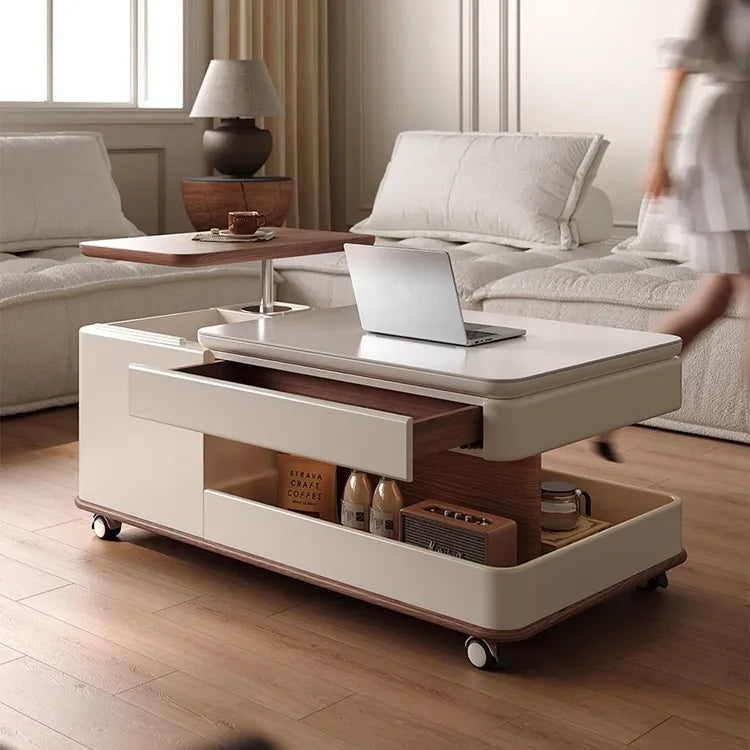 センターテーブル ブラウン ブラック セラミック 中密度繊維板 hqm-3228